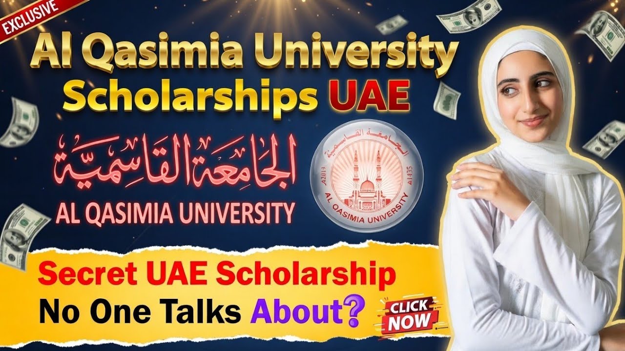 Al-Qasimia university Sharjah Scholarship 2026 Explained | Free Study in UAE (No IELTS)