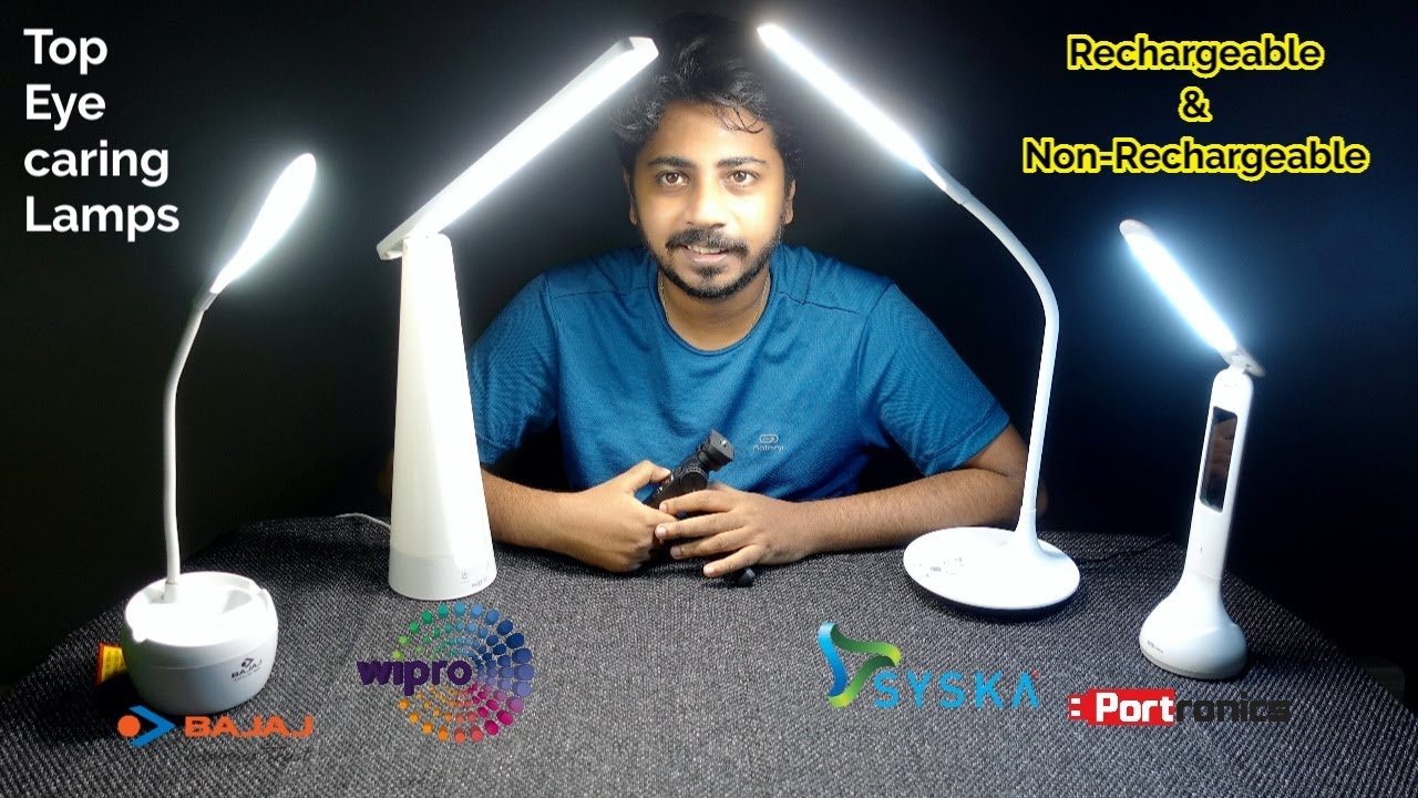 Top eye caring table lamps | Top study lamps (eye comfort) | Reading Lamps in India