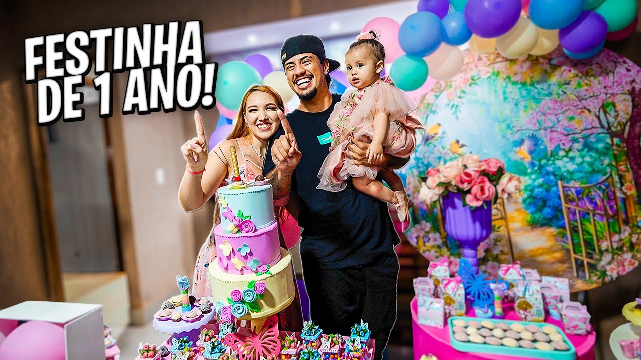FESTA DE ANIVERSÁRIO DE 1 ANO DA ISABELA❤️