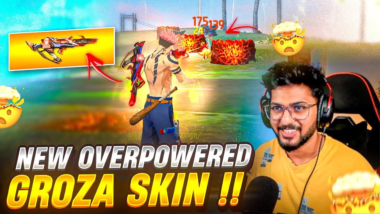 New Overpowered Groza Gameplay 😨🔥 Pure Double Groza Domination - FreeFire Telugu - MBG ARMY