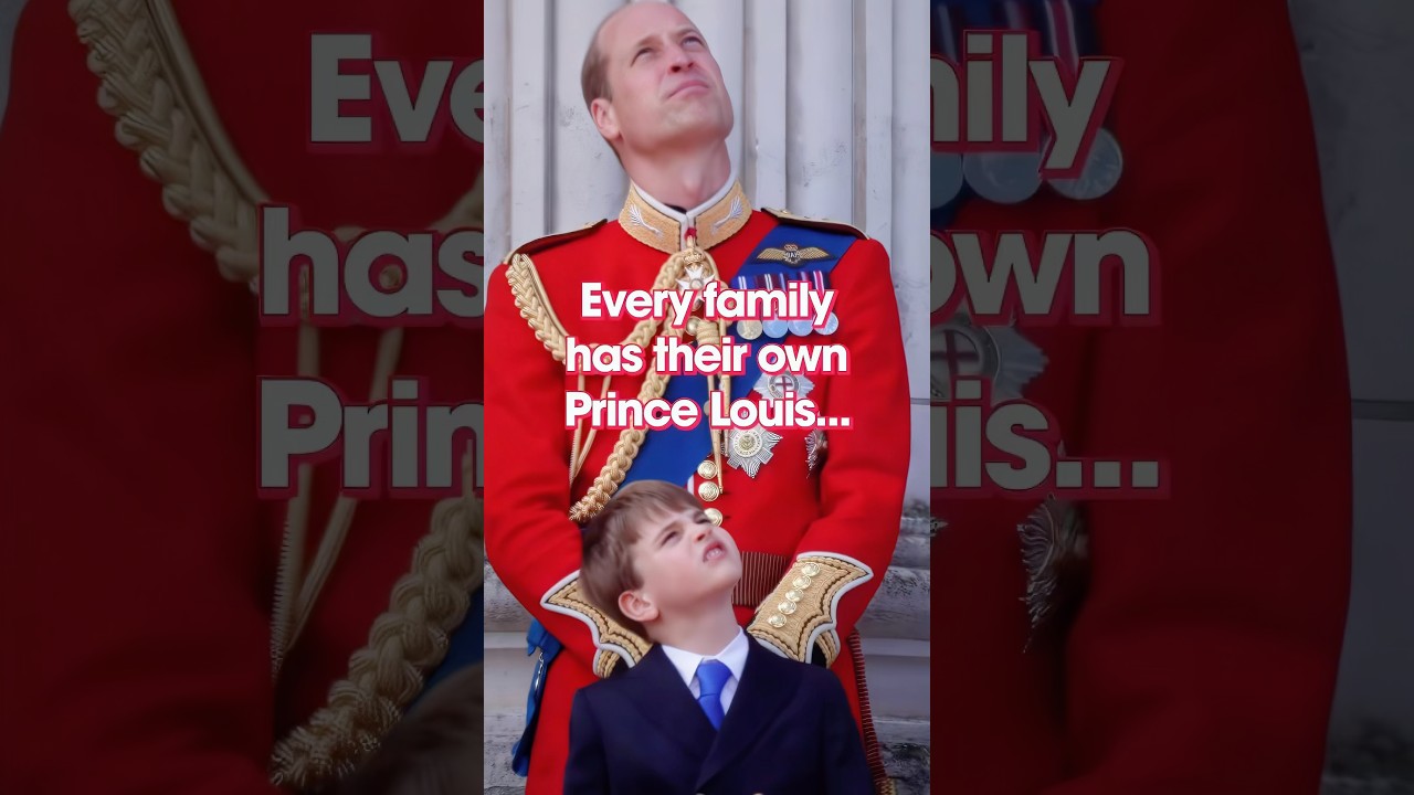 😂 Prince Louis' most adorable and funniest moments!#princelouis #royalfamily #royal #theroyalfamily