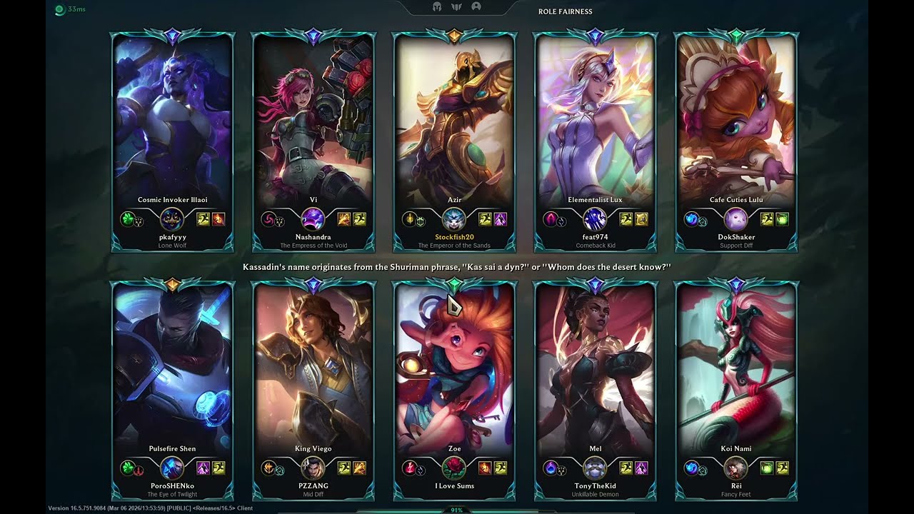 Azir vs Zoe (Platinum 2)