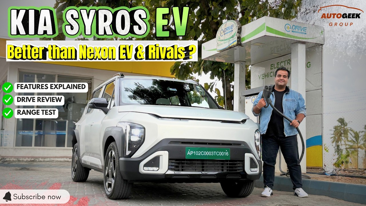 Kia Syros EV First Drive - Real World Experience, Range & Features | Autogeek Group