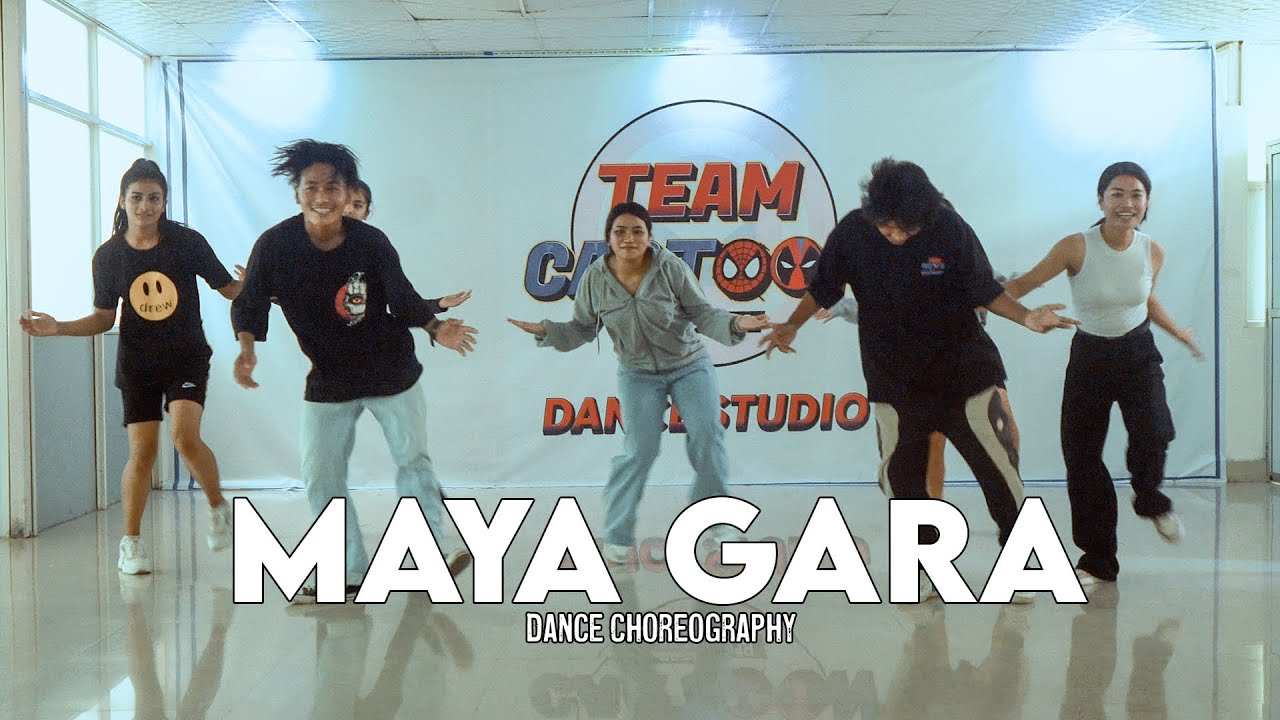 Maya Gara (Dance Choreography) Studio Version | Team Cartoon Dance Studio