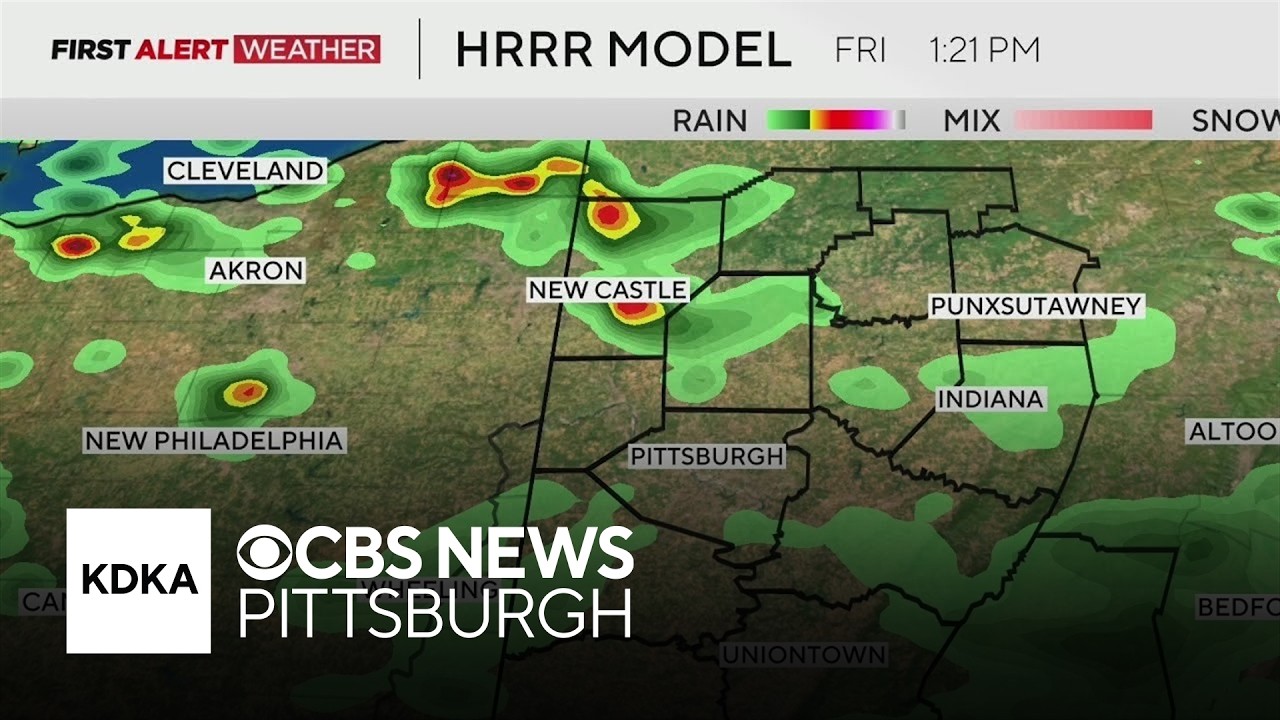 KDKA-TV Afternoon Forecast (7/10)