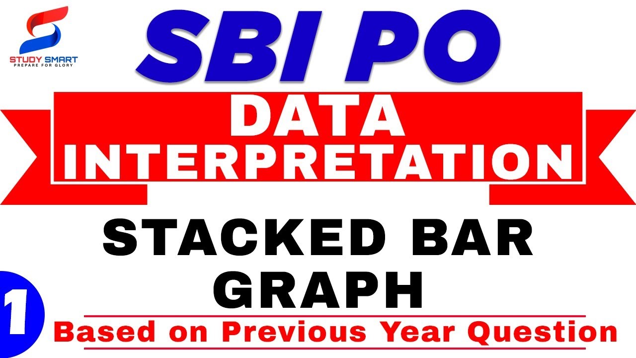 Stacked Bar Graph Data Interpretation for SBI PO 2019 Part 1
