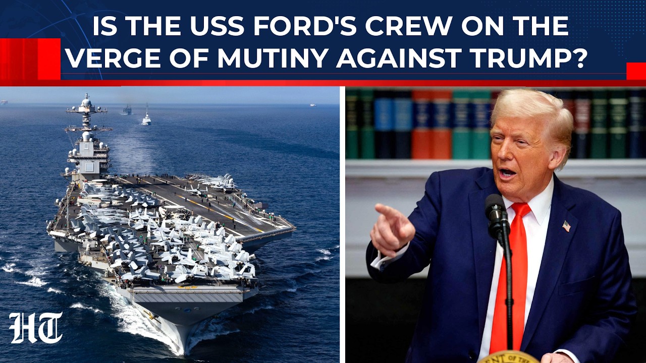 Is USS Ford Crew Already Stretched Too Far To Even Threaten Iran? Navy Chief Delivers Rare Rebellion
