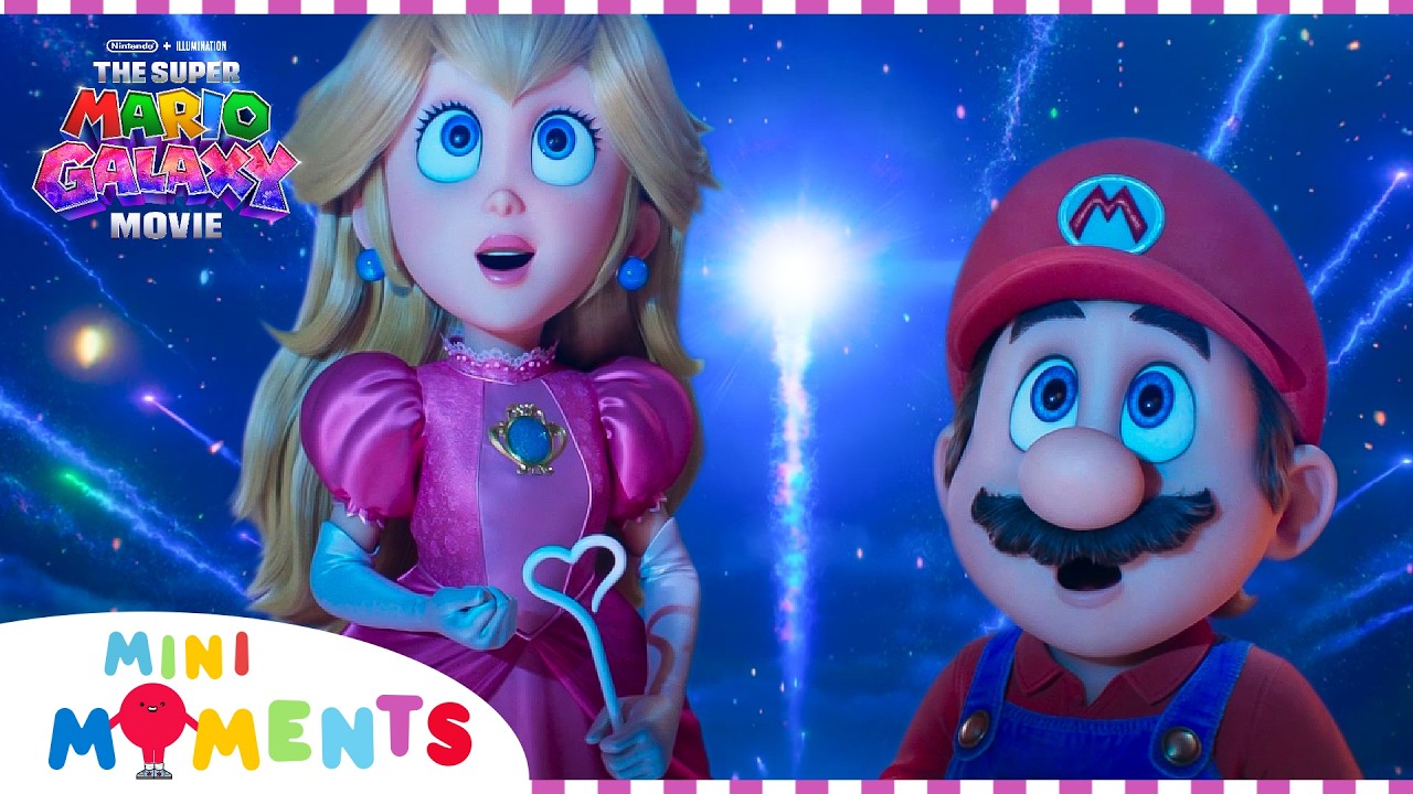 An Adventure Across the GALAXY 🌟 The Super Mario Galaxy Movie | Extended Preview | Mini Moments