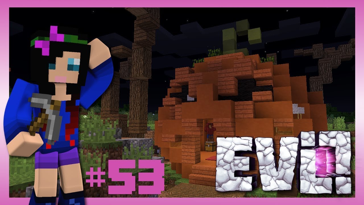 GIANT PUMPKIN? Minecraft Evolution SMP #53