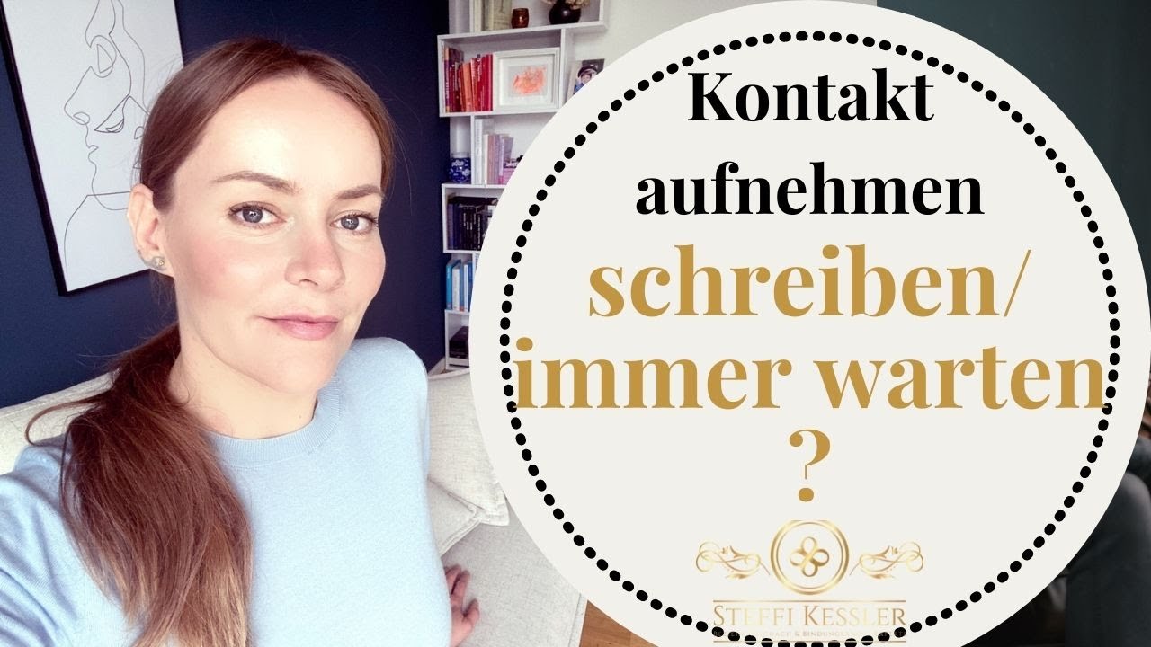 Kontakt: schreiben oder immer warten  | Steffi Kessler