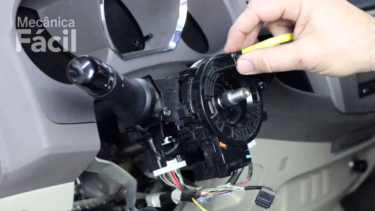 Instalação da cinta do airbag ou flat cable I Mecânica Fácil