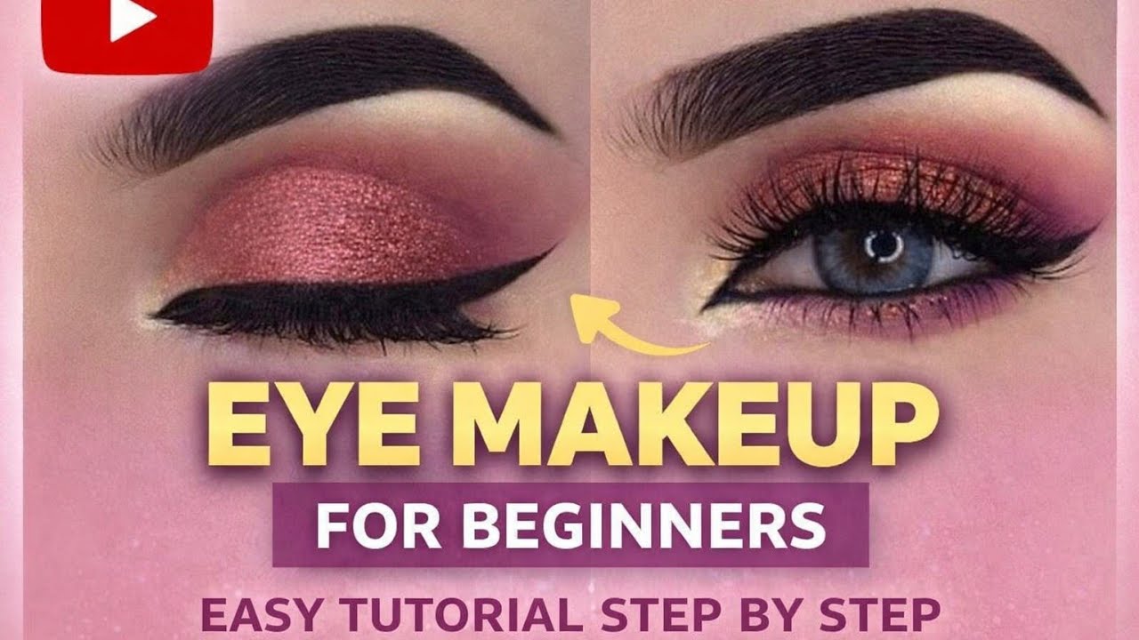 Eye makeup for beginners /step by step eye makeup/#eyemakeuptutorial #eyes #video #youtubevideo