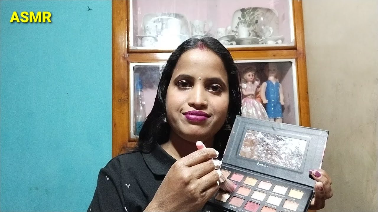 ASMR Doing your makeup (personal attention)