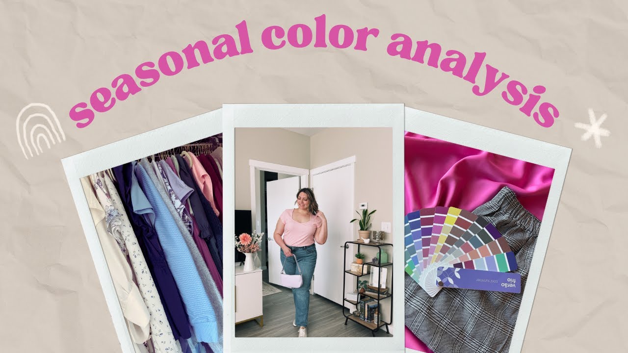 my seasonal color analysis - what does my closet look like now?