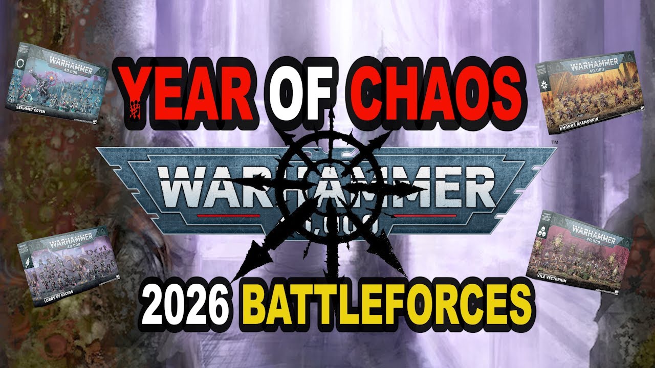 2026 Chaos Battleforces Breakdown | Year of Chaos [Warhammer 40K]