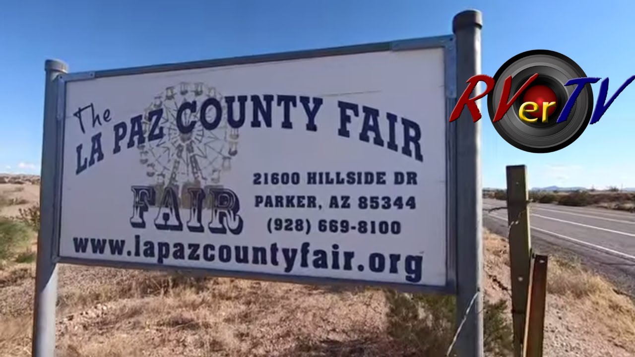 La Paz County Fairgrounds   Aerial Footage - Parker Arizona