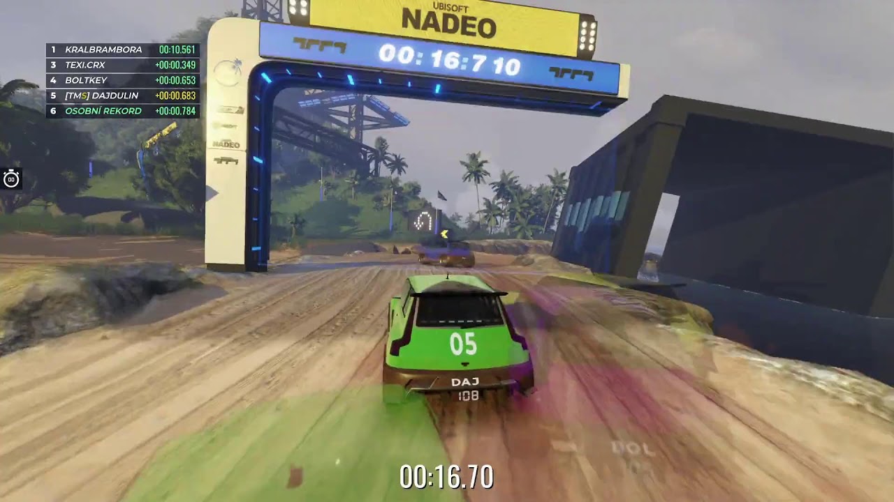 TRACKMANIA CZ A JE TADY TRACK OF THE DAY :D