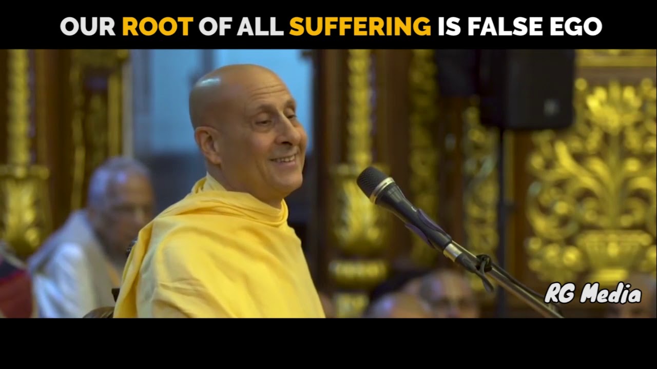 Our root of all suffering is False Ego | HH Radhanath Swami | Short Snippet