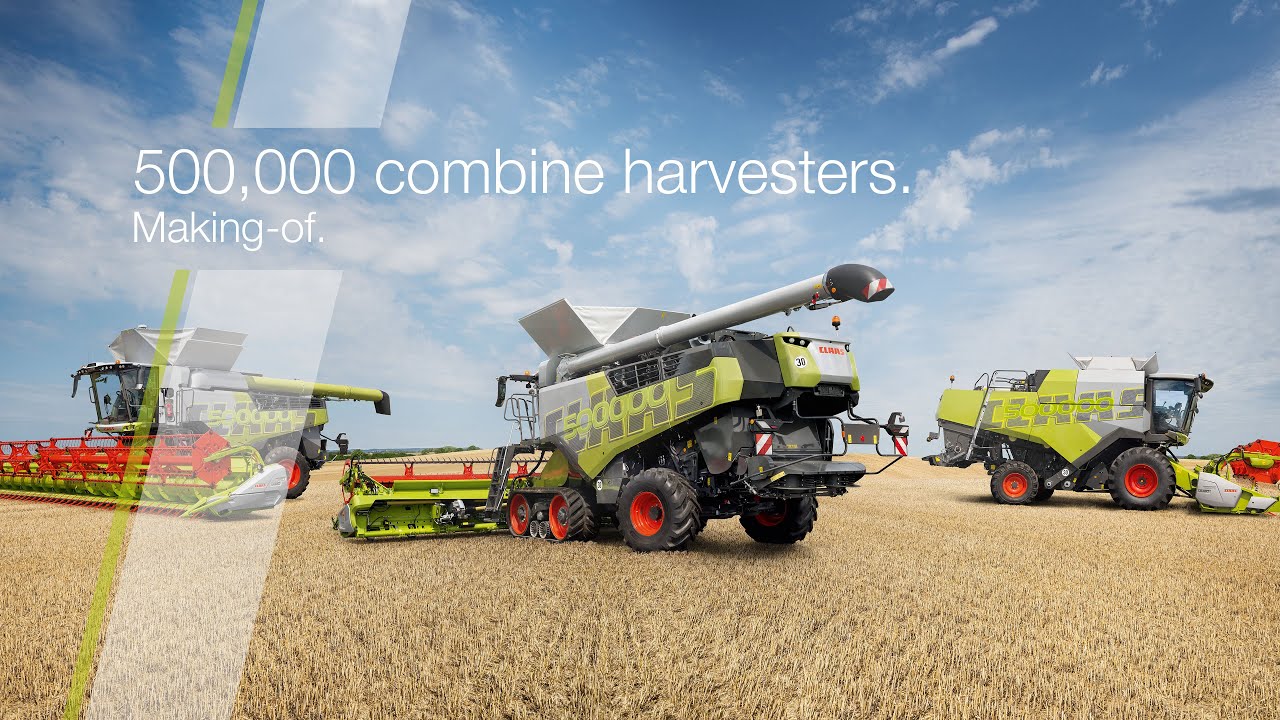 CLAAS | Making-of 500,000 combine harvesters.