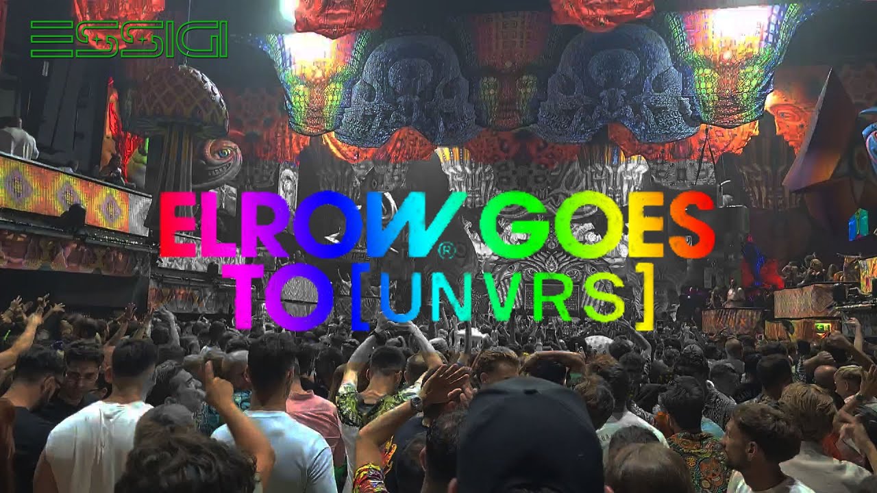 ELROW UNVRS IBIZA 2025 🌈 Hallucinarium Madness with Boris Brejcha & Tini Gessler | Full Experience