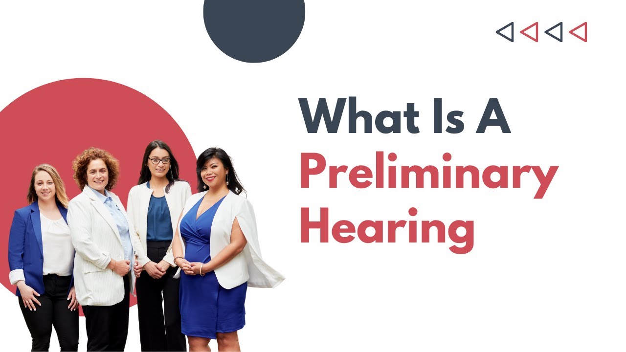What is a Preliminary Hearing? - Oakland criminal defense attorney Givelle Lamano explains