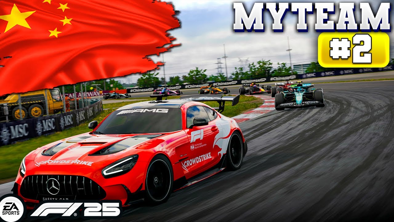 F1 25 - MY TEAM 2.0 - O CAOS IMPEROU NA NOSSA PRIMEIRA CORRIDA SPRINT DA TEMPORADA! - EP 02