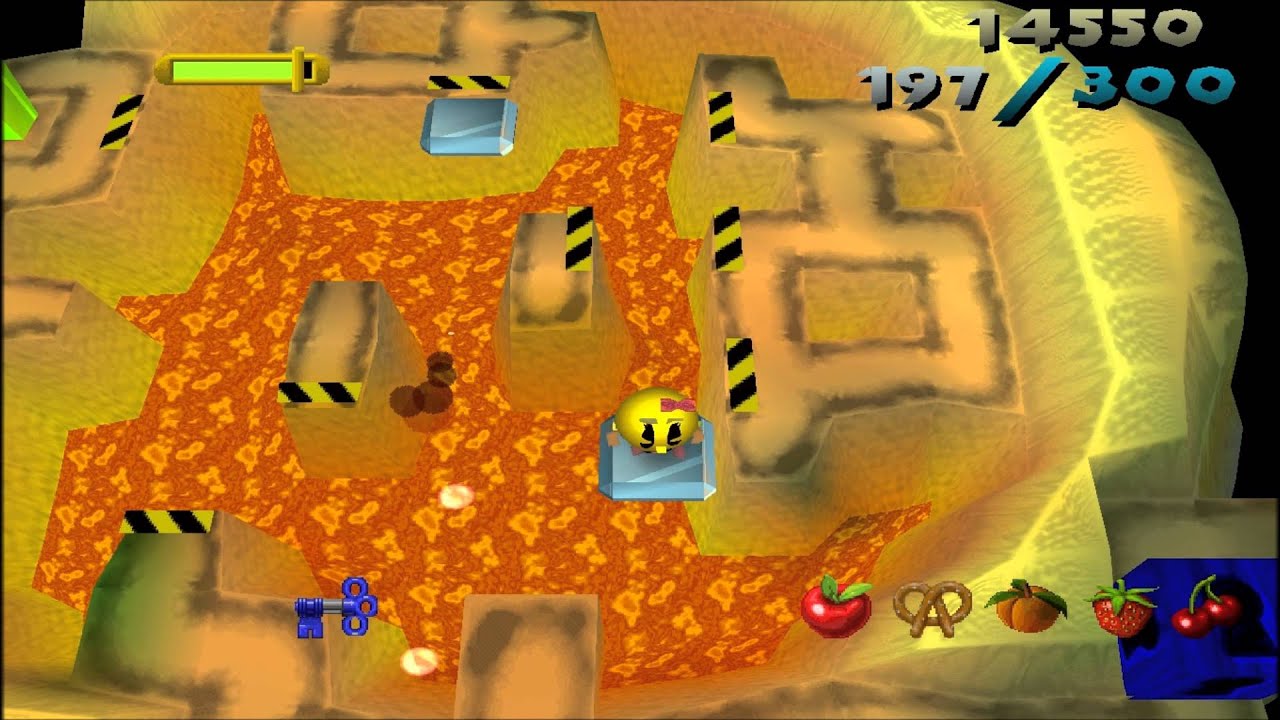 PSX Ms Pac Man Maze Madness Level 6