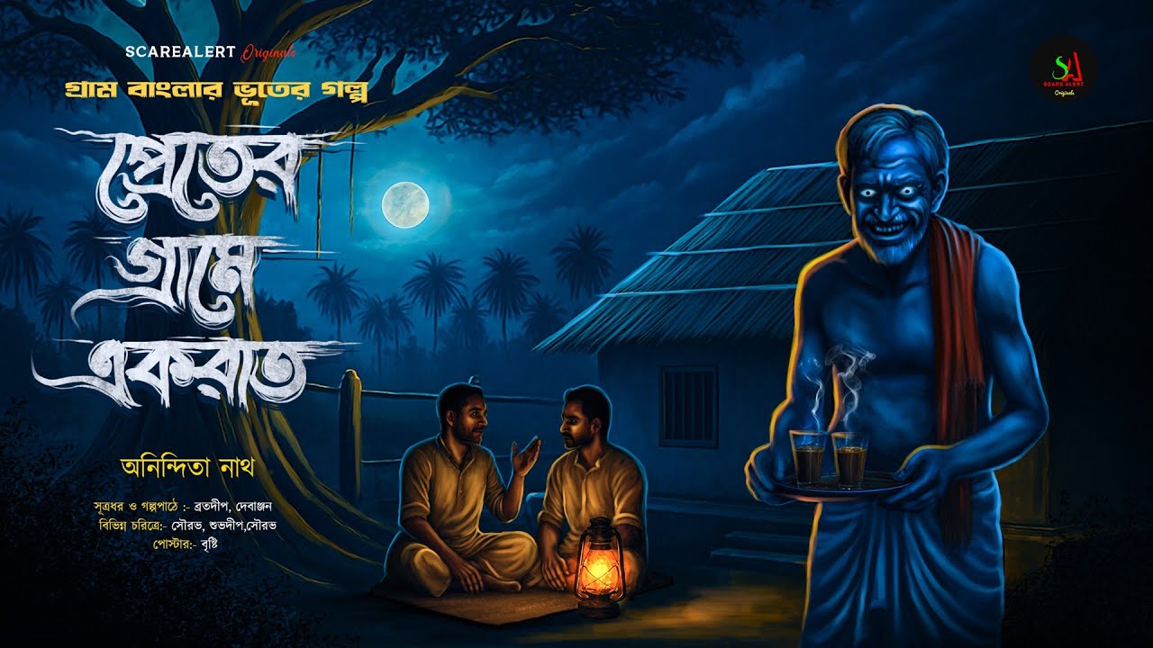 প্রেতের গ্রামে একরাত  [ গ্রাম বাংলার ভূতের গল্প ] Sunday Suspense | Gram Banglar Vuter Golpo |