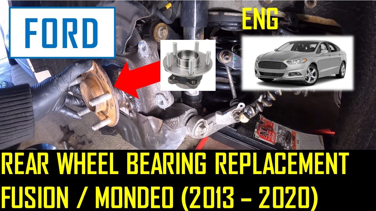 Замена заднего ступичного подшипника, Ford Fusion / Mondeo (2013-2020)