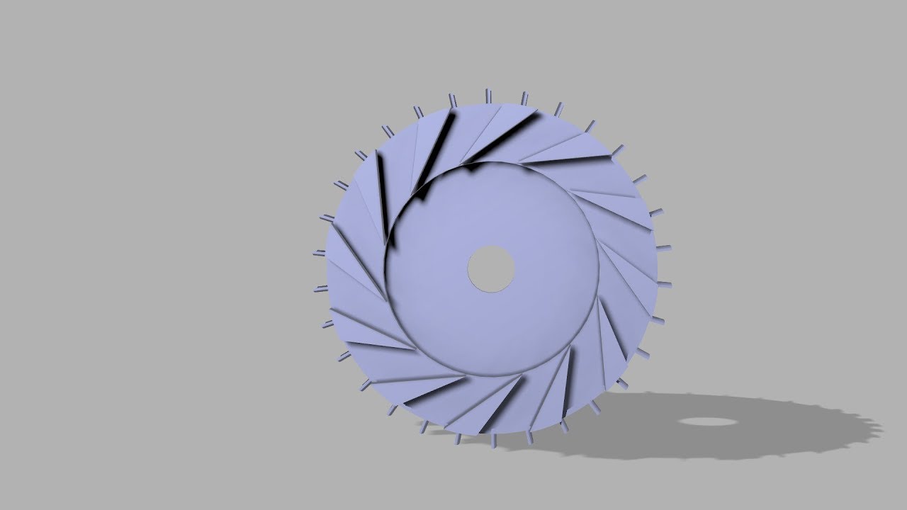 How to design diffuser in fusion360 (rc jet engine part 2) #2