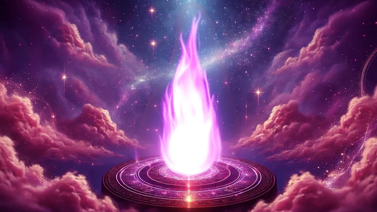 963 Гц Фиолетовое Пламя | Рэйки, Очищающая Энергия, Снятие Стресса, Успокоение Разума И Души