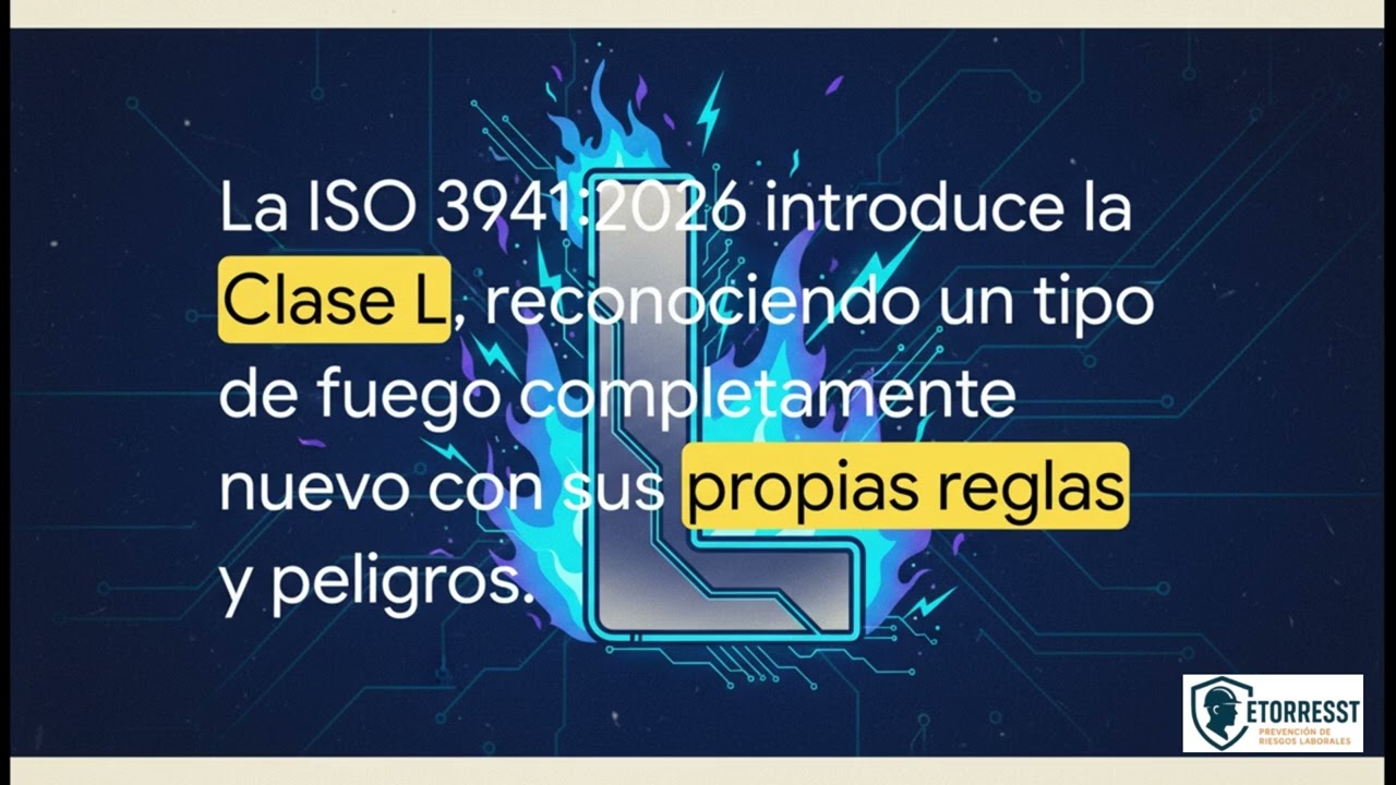NUEVA NTC 3941-2026-Nueva clasificación de tipos de incendios / fuego!