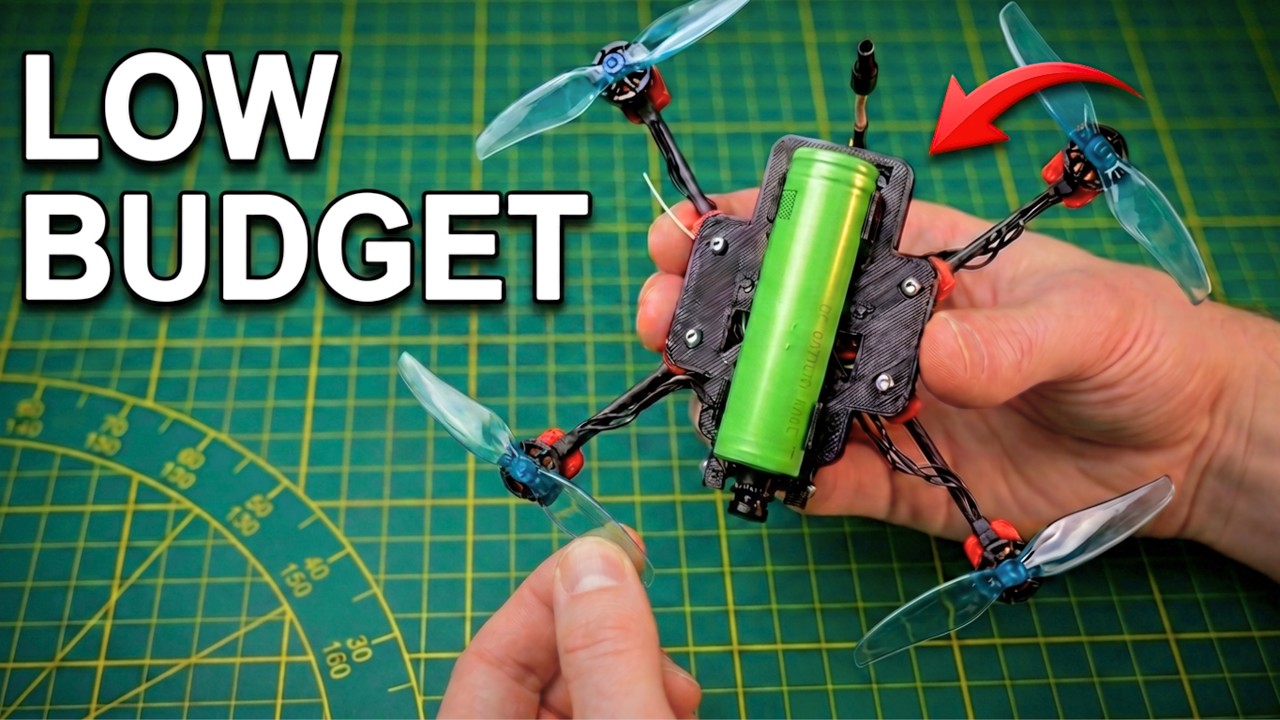 I Built a $100 FPV Drone That Flies Forever