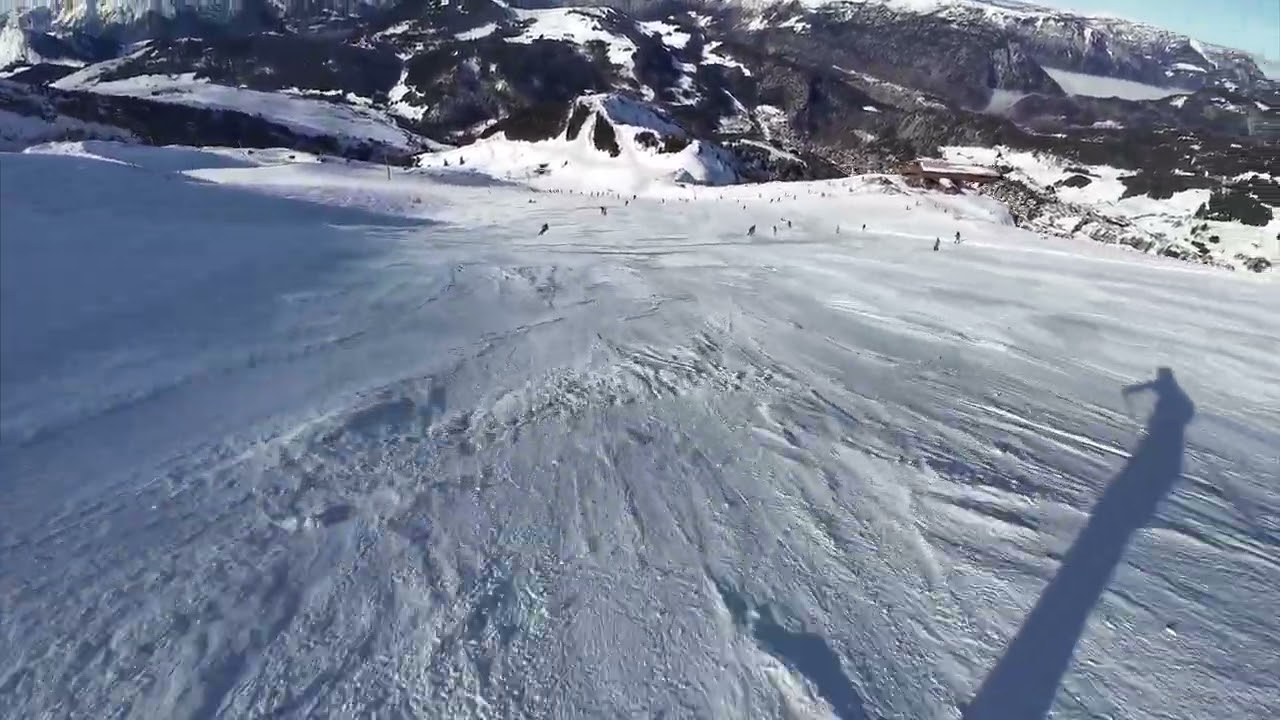 Skiing in La Clusaz - l'Aiguille