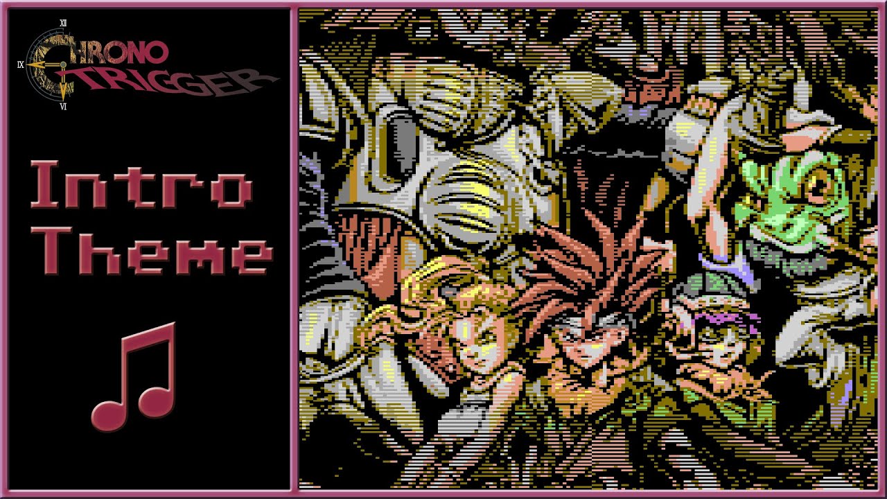 Chrono Trigger - Intro / Main Theme (8-Bit Commodore 64 SID Cover)