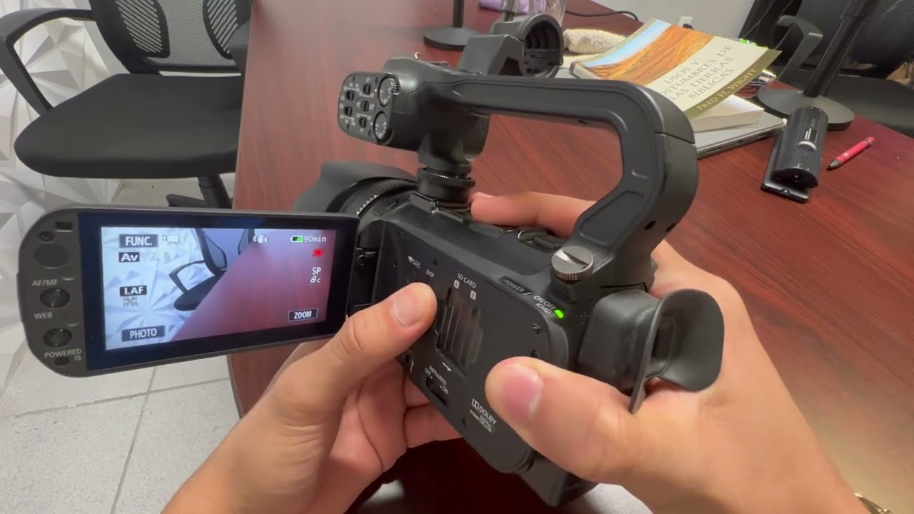 videocamara canon xa10