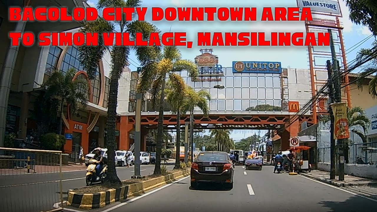 Bacolod City downtown area from 888 Chinatown Square to Simon Village, Mansilingan back and forth