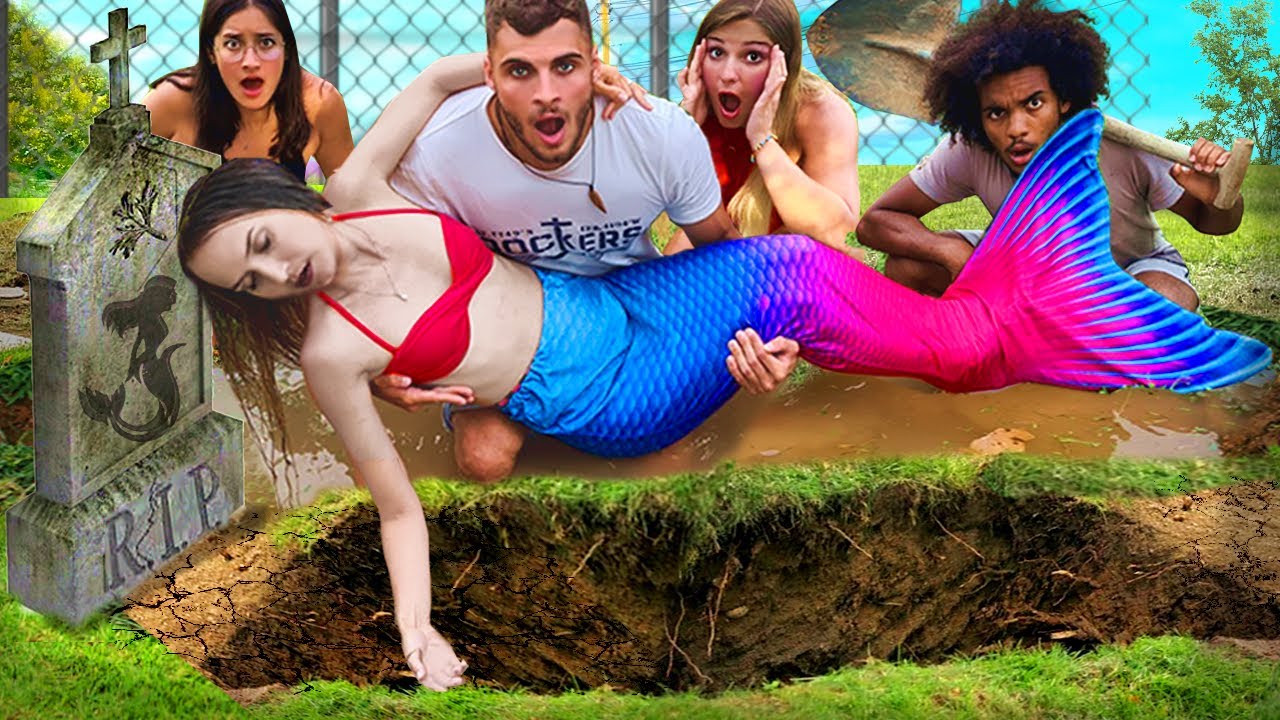 La sirène a besoin d'une piscine ! Mes amis sauvent la sirène !