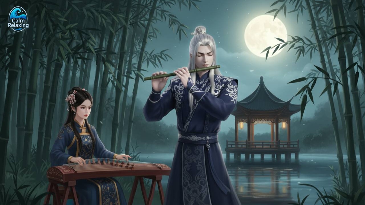 Traditional Chinese Flute & Guzheng | Calming Meditation Music for Inner Balance