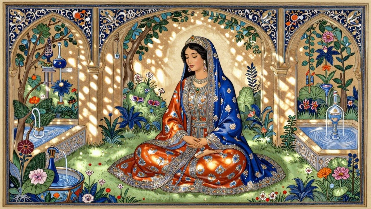 Persian Meditation Journey Music | Schumann Harmonic