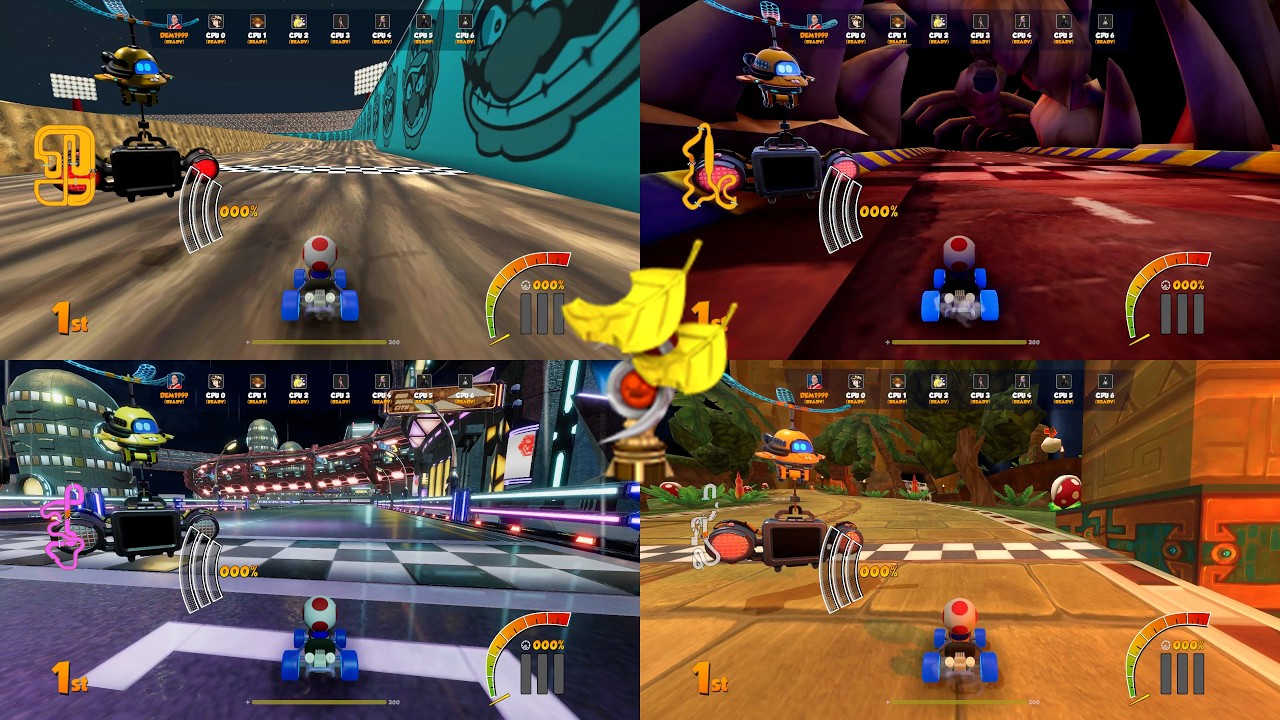 Toad Kart Turbo Charged [The Karters 2] - Leaf Cup's Retro Courses