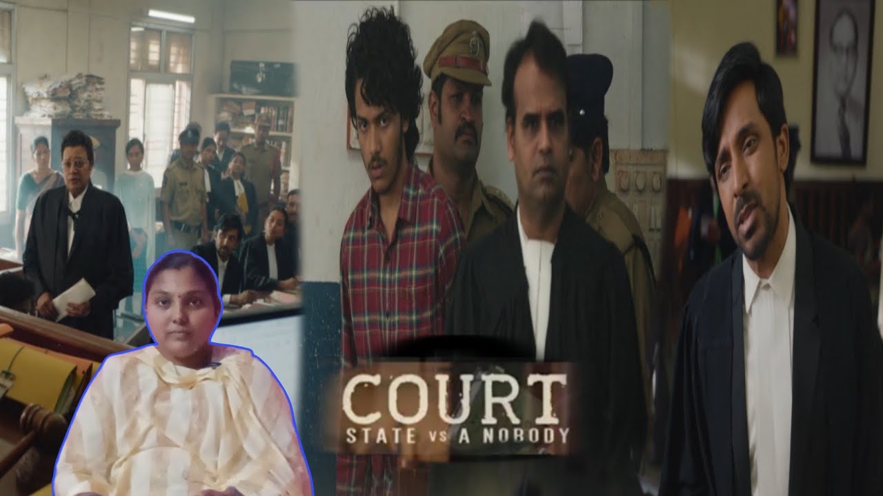 COURT state vs a nobody Movie Reaction | Intro scene | Telugu Ammayi Reaction