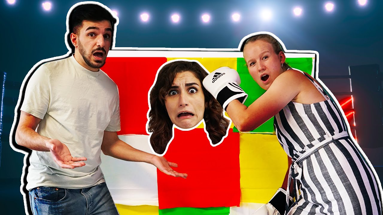 DON'T PUNCH THE WRONG BOX CHALLENGE! 💥🥊 Wer gewinnt die Air Pods?