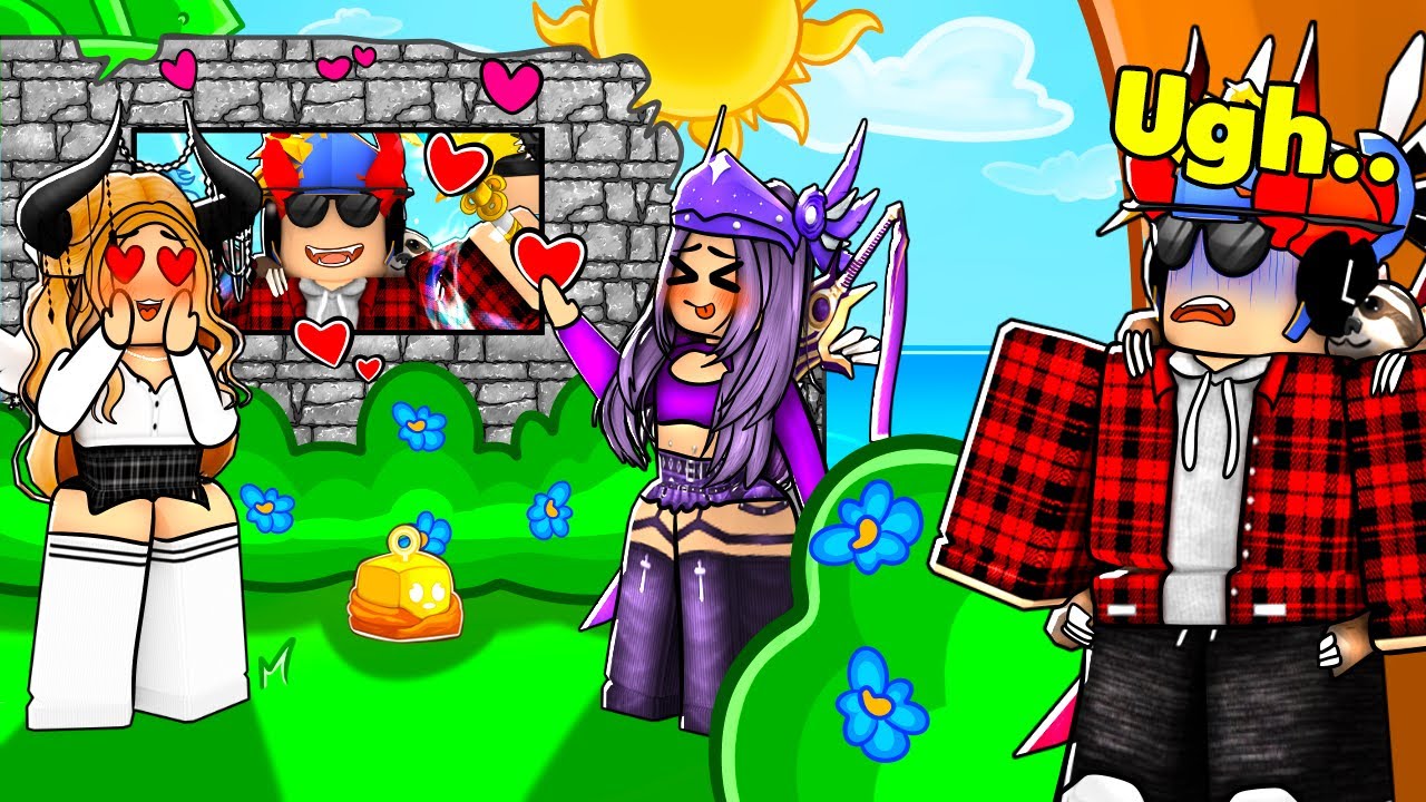 Crazy Fan Girls Wanted To DATE Me.. And This HAPPENED! (ROBLOX BLOX FRUIT)