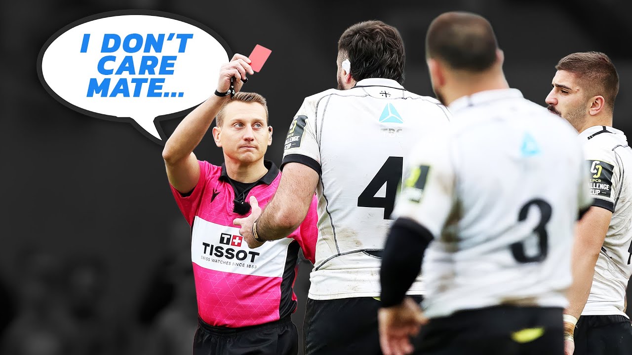 Rugby Referees Being HILARIOUSLY Blunt for 10 Minutes Straight!