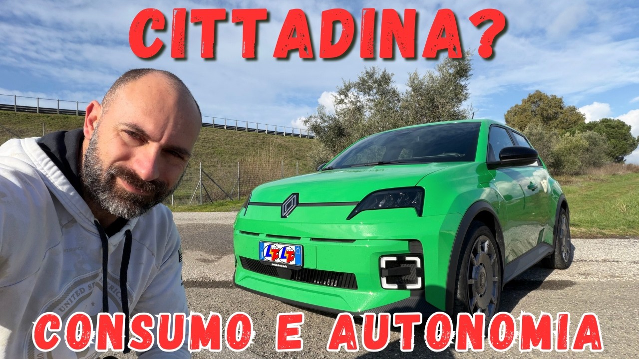 Cittadina per eccellenza! Consumi e autonomia di Renault 5 FIVE