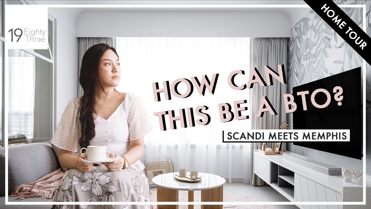 This Dreamy Home is A BTO? | Crazy Home Renovation | Contemp-Eclectic Home Tour | Interior Design SG