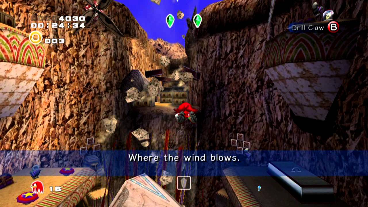 Sonic Adventure 2: Wild Canyon Mission #1 - A Rank