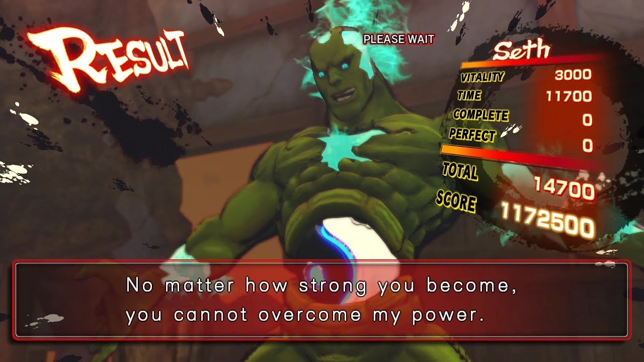 Ultra Street Fighter IV【Arcade – Seth】