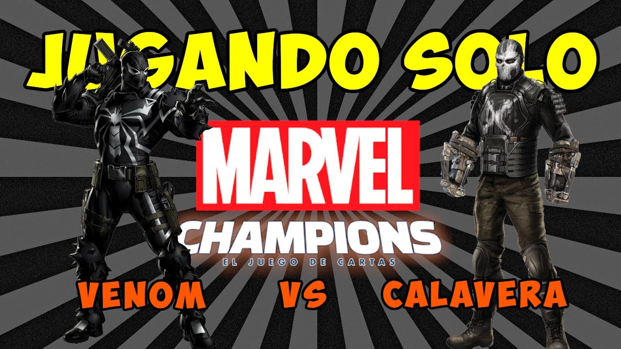 [Partida] Marvel Champions: Venom vs Calavera